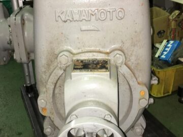 自給式多段ポンプのメンテナンス