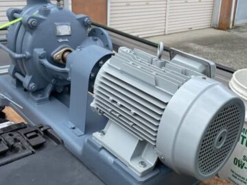 多段ポンプのメンテナンス工事