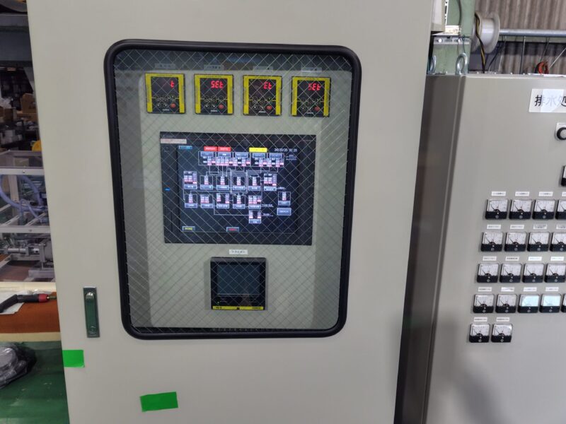 排水処理設備の自動制御システム