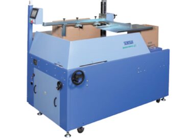 製函機の設置工事