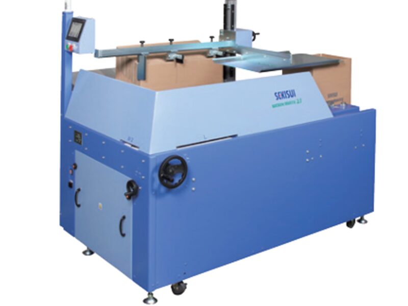 製函機の設置工事